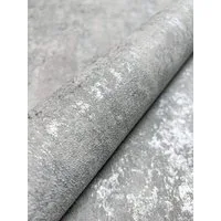 Newroom Vliestapete Fadis Silver Tapete Betontapete Beton, Silber Tapete Industrial Beton - Betontapete Grau Loft Modern Zement Putz für Wohnzimmer Schlafzimmer Küche, modern