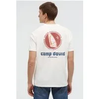 CAMP DAVID Rundhalsshirt aus Baumwolle