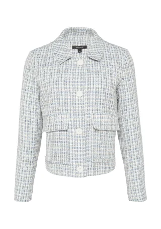 comma - Indoor-Jacke blau - Gr. - 40