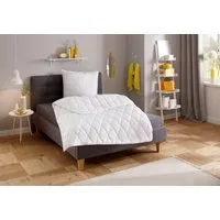 OTTO home Microfaserbettdecke Mondschein, Bettdecke 135x200 cm, 155x220 cm, 200x200 cm, Füllung: Polyester, Bezug: Polyester oder antibakteriellen Microfaser, Bettdecken, Sommer, Winter, allergiker geeignet (Hausstauballergiker)