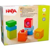 Haba Entdeckersteine, Klangspaß Spielbausteine, (6 St), mit Soundeffekt, Made in Germany