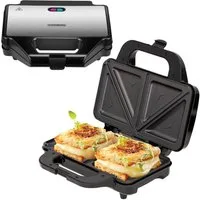 STEINBORG 2-in-1-Sandwichmaker SB-2110, Cool-Touch-Gehäuse, Anti-Haftbeschichtung