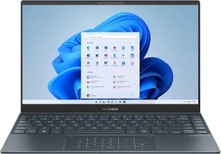 Asus ZenBook 13 OLED UM325SA-KG071T [133" Ryzen 7 5800U 19GHz 16GB RAM 512GB SSD AMD Radeon Graphics Win 10 Home] pine grau