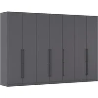 OTTO home Kleiderschrank Mehrzweckschrank Aktenschrank Möbel Mietswohnung Schlafzimmer AVOLA (3 verschiedene Ausstattungen BASIC/CLASSIC/PREMIUM (inkl. SOFT-CLOSE) mit hochwertigen Stangengriffen in Schwarz aus Metall MADE IN GERMANY