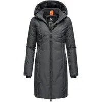 Ragwear Wintermantel Amarri Wasserdichter Winterparka mit großer Kapuze