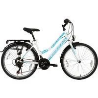 Rezzak Cityrad 24 zoll Mädchenfahrrad City Fahrrad Mädchen Kinder Fahrrad, 21 Gang Shimano, Kettenschaltung