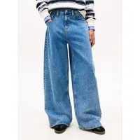 Tommy Jeans Loose-fit-Jeans CHARLIE MR LOOSE WD mit Logostickerei, Mid Rise