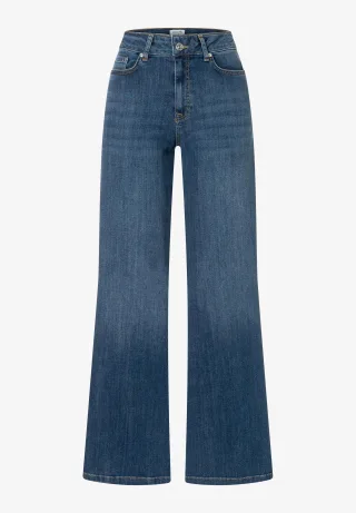 MORE & MORE - Five-Pocket Marlene Jeans blau - Gr. - 38