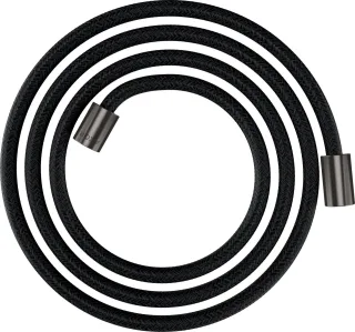 Hansgrohe Textilbrauseschlauch Axor 2000mm mit zylindrischen Muttern, brushed black chrome, 28291340 28291340