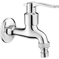 Deante Waschtischarmatur BEZ 122L Wandhahn Kaltwasserarmatur Wandventil Auslaufventil Chrom