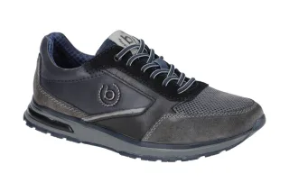 Bugatti 332-A6V01-1214 4111 CUNIO Herrensport-Halbschuhe dark blue/dark grey ...
