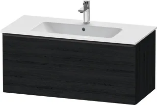 Duravit D-Neo Waschtischunterbau wandhängend Eiche Schwarz Matt 1010x462x440 mm - DE42630BD160000 DE42630BD160000