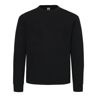 Fruit of the Loom - "Supercotton" Sweatshirt für Herren/Damen Unisex (Schwarz)