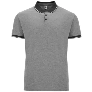 Roly - "Bowie" Poloshirt für Herren (Schwarze Melange)