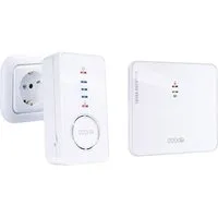 m-e Smart Home Türklingel Funk-Türglocke geräusch-aktivem Sender 41156 (beleuchtet, klangaktiv)