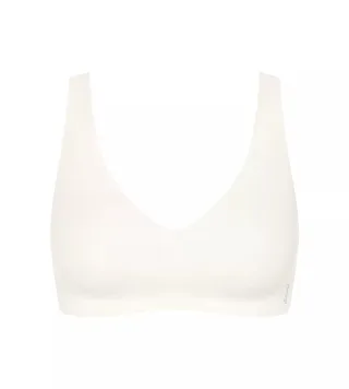 sloggi - sloggi ZERO Feel 2.0 Soft bra silk white - Gr. - L