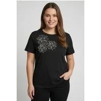 ONLY CARMAKOMA Rundhalsshirt CARTIMON LIFE S/S O-NECK REG FIT TEE JRS