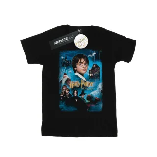 Harry Potter - "Philosopher's Stone" T-Shirt für Herren (Schwarz)