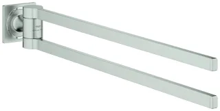 GROHE Doppel-Handtuchhalter Allure 40342_1 supersteel, 40342DC1 40342DC1