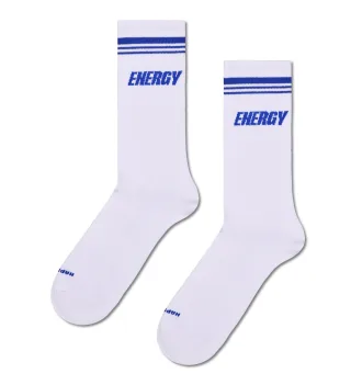 happy socks - Energy Sneaker Sock Weiß - Gr. - 43.5