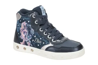 Geox J268WE SKYLINE GIRL - DISNEY FROZEN II Kinderschuhe M?dchen Navy/Platinu...
