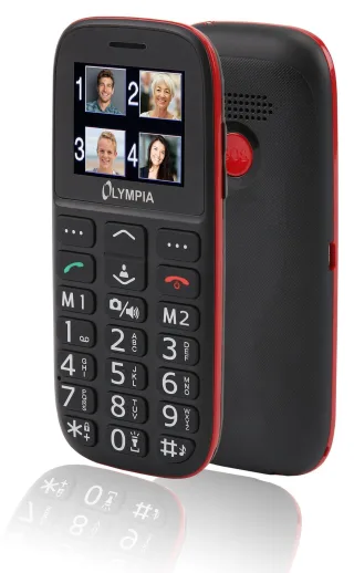 Olympia Bella 2214 schwarz-rot