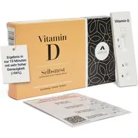 ASPILOS Hämoglobin-Schnelltest Vitamin D Mangel Selbsttest für Zuhause in 10 Minuten, Bluttest, selbst durchführbar, 25-Hydroxy-Vitamin D, 1-tlg., Schnelltest bei Müdigkeit & Erschöpfung, medizinischer Test