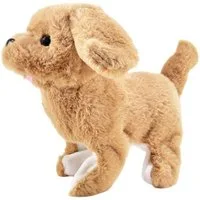 Kögler Kuscheltier Laufender Hund mit Sound Kuscheltier aus Plüsch