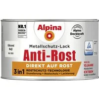 Alpina Metallschutzlack Alpina Metallschutz-Lack Anti-Rost 300 ml weiß