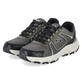 Skechers Low Sneaker HILLCREST 2.0 SABBADAY FALLS - Gr. 40 - Grün - Textil & Synthetik