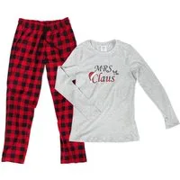 UP2FASHION MEN Pyjama Herren Flanell-Pyjama aus 100% Baumwolle, 2-teiliger Schlafanzug-Set langarm, Set besteht aus Oberteil und Hose