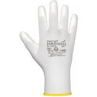 Profus Arbeitshandschuh-Set 12 Paar Handschuhe Arbeitshandschuhe Mechanikerhandschuhe Weiss