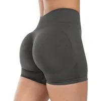 Smilodox Shorts Priska Gymshorts Damen, Shaped Fit, Seamless Radlerhose, Squatproof Scrunch, schweißabweisend, Funktionsmaterial, feminin, Komfort