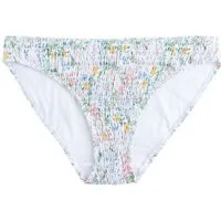 Next Bikini-Hose Gesmokte Bikinihose mit hohem Beinausschnitt (1-St)