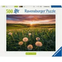 Ravensburger Puzzle power of nature, Pusteblumen im Sonnenuntergang, 500 Puzzleteile, Made in Germany