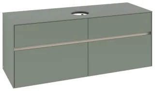 Villeroy & Boch Waschtischunterschrank Collaro C04500 1400x548x500mm 4 Ausz. Waschtisch mittig Soft C04500AF