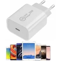 Bolwins L42C 20W USB C Ladegerät PD USB-C Netzteil Schnelladegerät Adapter Handy-Netzteile (20W Schnellladegerät, Power Delivery 3.0, Quick Charge 4.0)