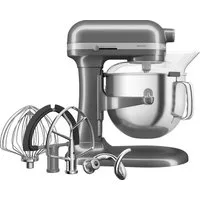 KitchenAid Küchenmaschine 5KSM70SHXEMS Medaillon Silber, 375 W, 6,6 l Schüssel