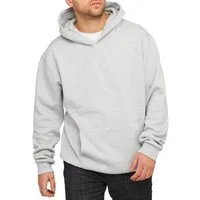DAILY COTTON Hoodie im Oversize Schnitt Unifarben - Kapuzenpullover Loose-Fit Herren Basic Kapuzen-Sweatshirt Oversized Raglan Sweater