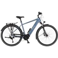 FISCHER Fahrrad E-Bike Trekkingrad VIATOR 6.8I 711 55 ULTIMATE, 9 Gang Shimano Cues RD-U3020 Schaltwerk, Mittelmotor, 711 Wh
