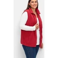 Sieh an! Fleeceweste Fleece-Weste Länge ca. 70 cm