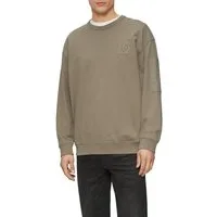 s.Oliver Sweatshirt mit Logo Stickerei