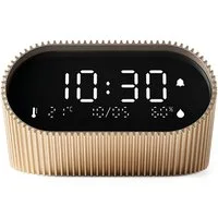 Lexon Quarzwecker LR155VG3 Digitalwecker Ray Clock Goldfarben
