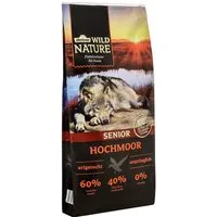 Dehner Wild Nature Hochmoor Senior Ente, 4 kg/12 kg, getreidefrei/zuckerfrei Ente, Trockenfutter für: Hunde, Trockenfutter für ältere Hunde