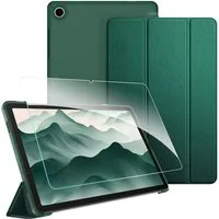 Fintie Tablet-Hülle für Samsung Galaxy Tab A11+ Plus 11 Zoll 2025 / Tab A9+ Plus 11'' 2023 11 Zoll, mit Schutzfolie, Ultradünn Schutzhülle mit Translucent Rückseite Cover