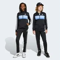 adidas Sportswear Trainingsanzug SEASONAL ESSENTIALS TIBERIO 3-STREIFEN TRICOT KIDS (2-tlg)