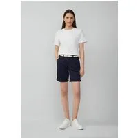s.Oliver Shorts Hose Shorts mit geflochtenem Gürtel und Garment Dye
