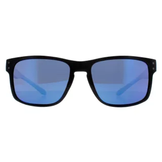 Atum Waterhouse C2 glÃ¤nzend schwarz blau verspiegelte Sonnenbrille