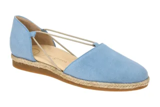Paul Green PG 2856-22 Damenschuhe Slipper Espadrilles Blau Pazific Super Soft...