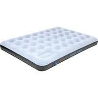 Air bed Double Comfort Plus 40025, Camping-Luftbett grau/blau